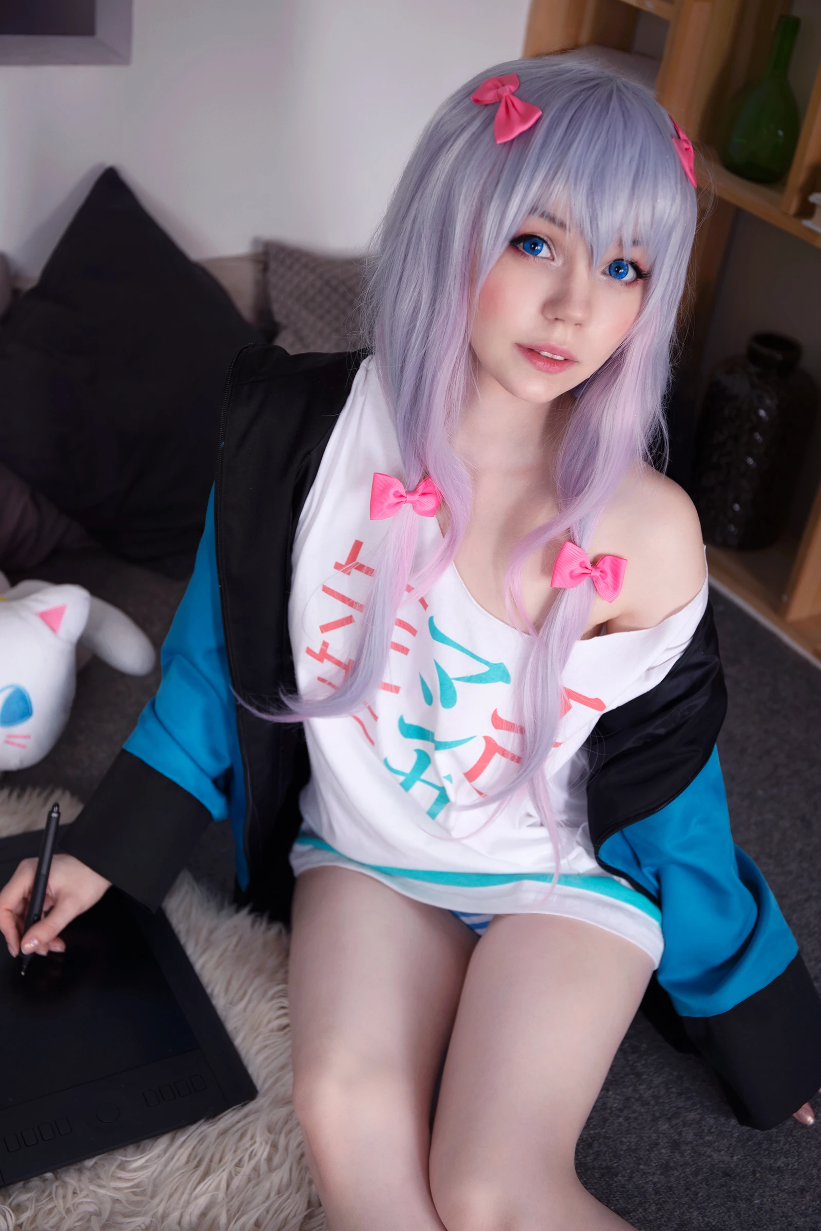 Sagiri Izumi美女动漫博主性感Cosplay写真Caticornplay|柠檬皮美女写真