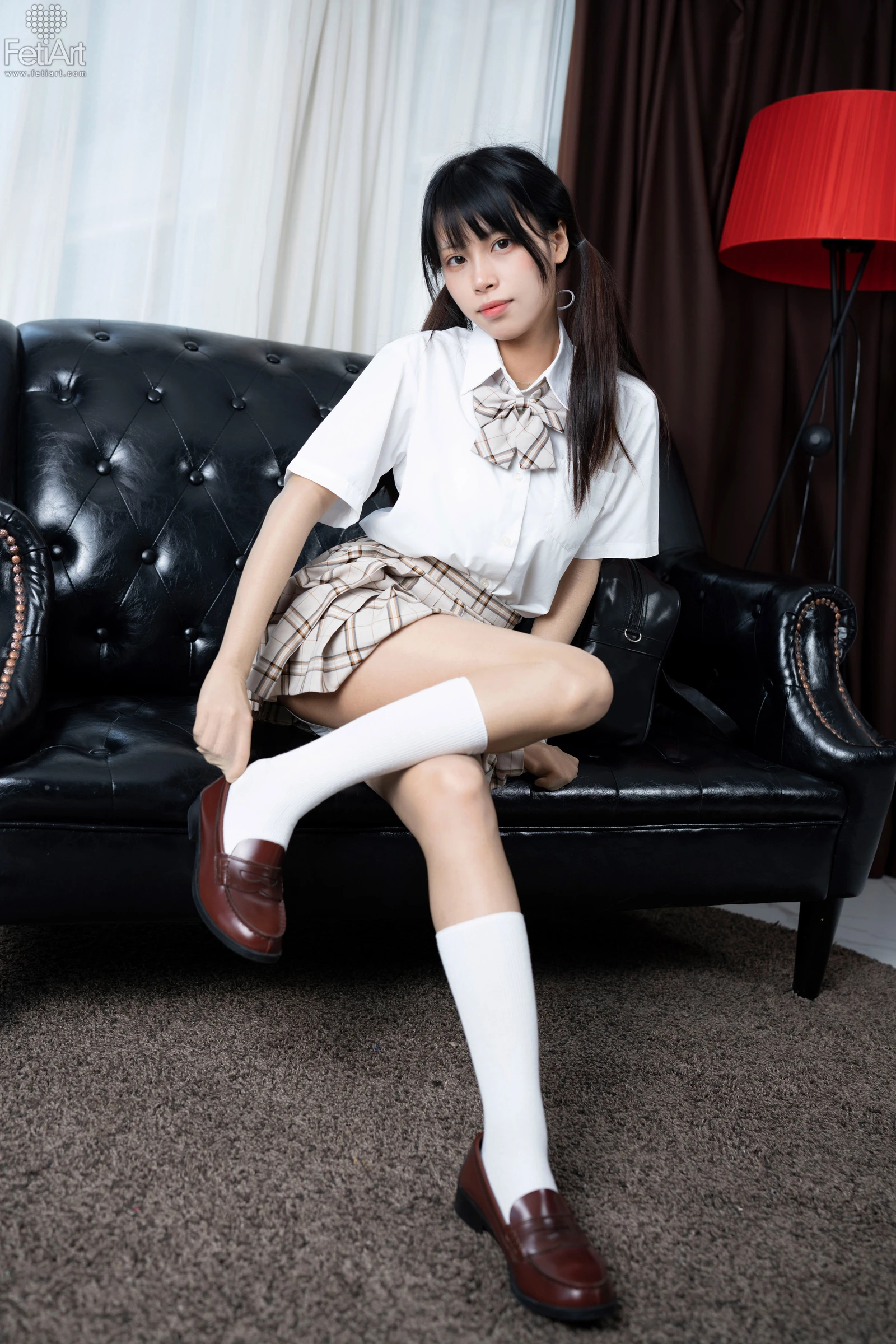 FetiArt尚物集 No.075 Naughty Highschool Girl MODEL-Riell