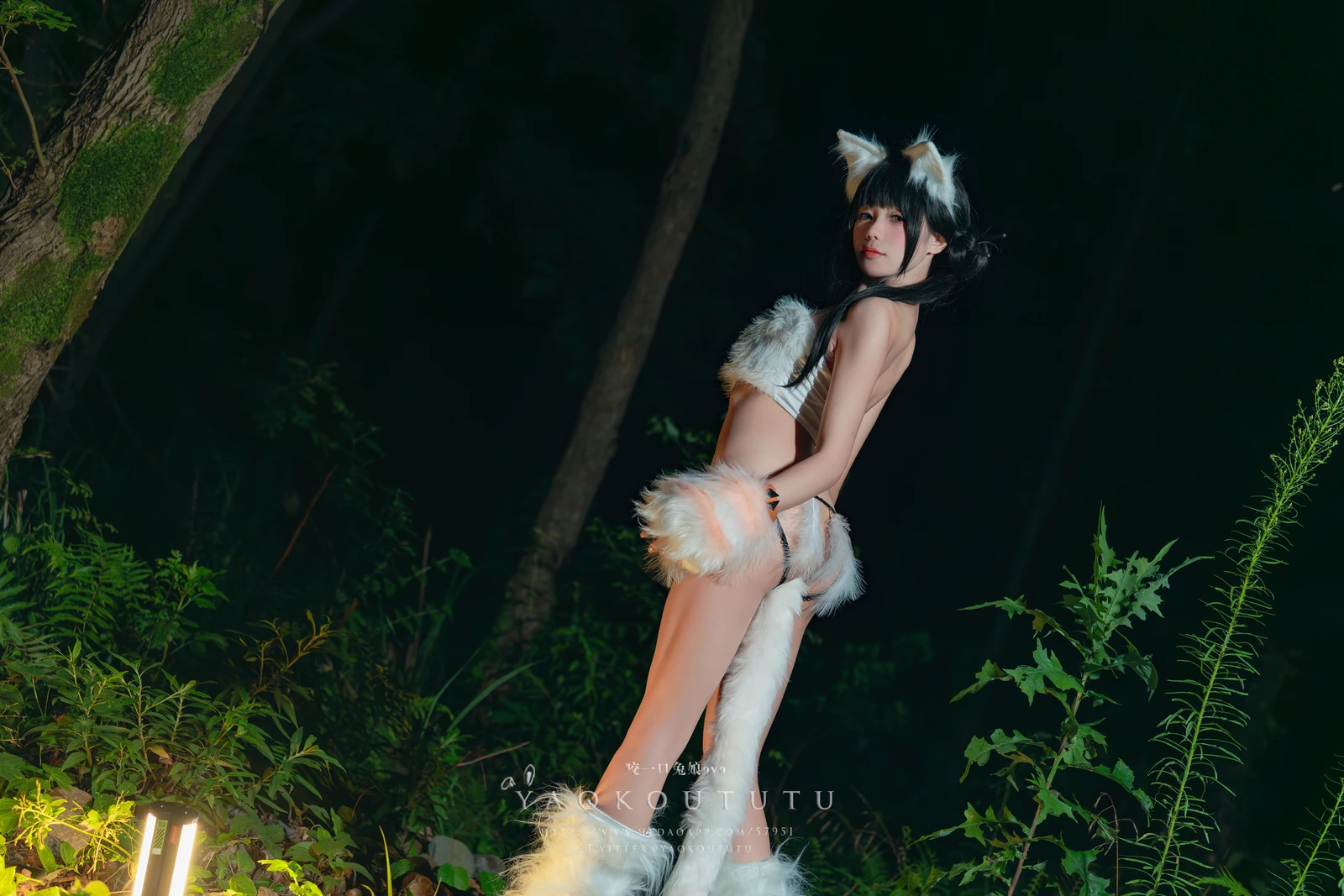 狐灵美女动漫博主性感Cosplay写真咬一口兔娘|柠檬皮美女写真