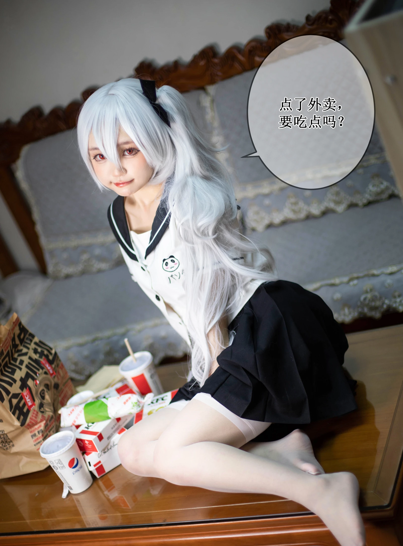 疯狂星期四美女动漫博主性感Cosplay写真神沢永莉|柠檬皮美女写真